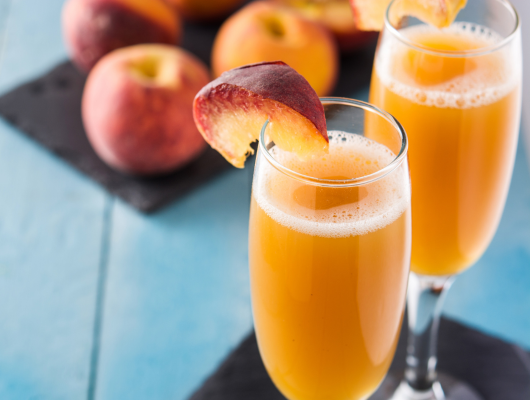 bellini d'été sans alcool