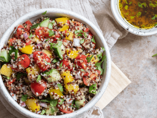 Taboulé estival aux herbes fraîches & pois chiches